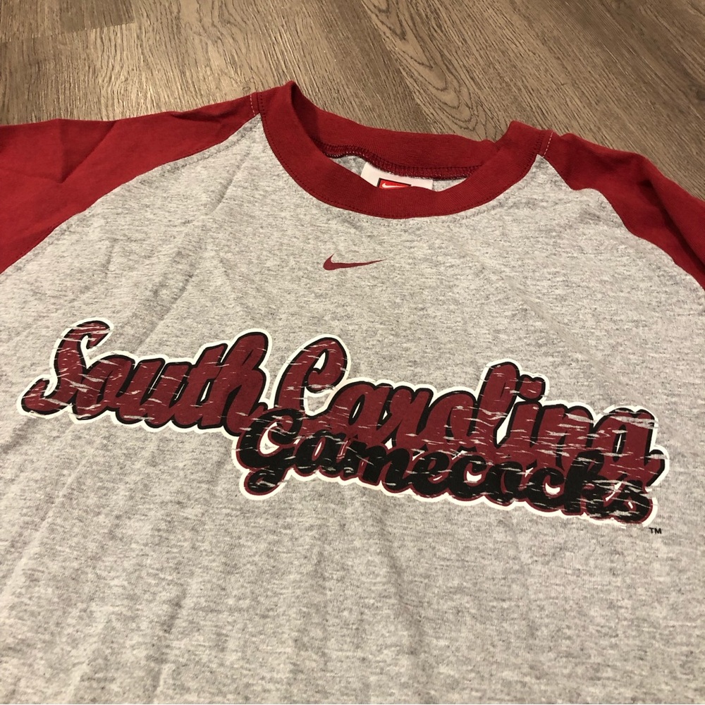 Vtg Nike Team‎ University Of South Carolina USC Gamecocks T-shirt Mens Medium - Picture 3 of 4